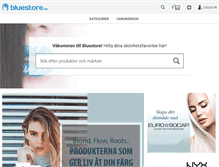 Tablet Screenshot of bluestore.se